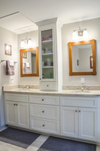 storage solutions bathroom renovation remodel richmond