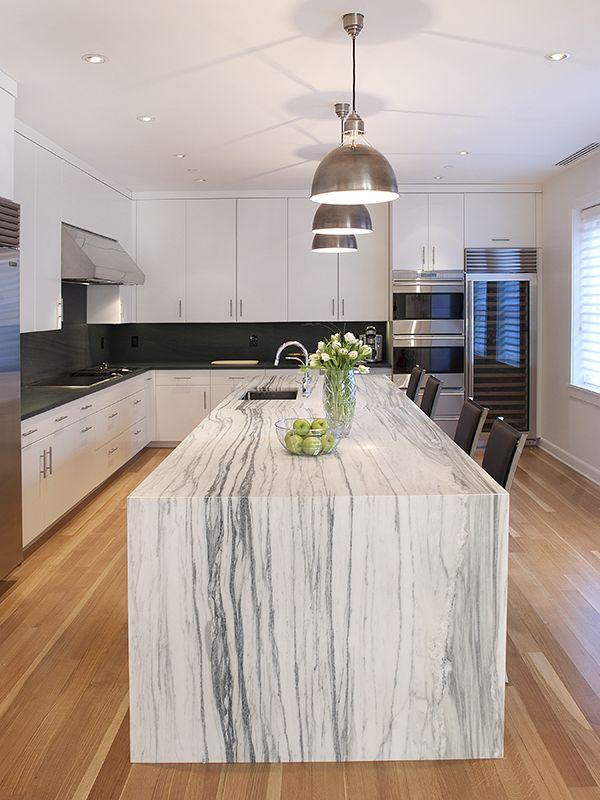 Are Waterfall Countertops Just A Fad Balducci Additions And Remodeling