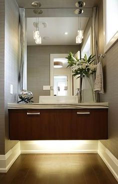 bathroom renovation floating vanities